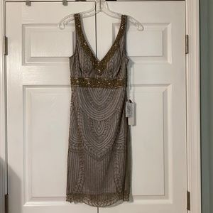 NWT beautiful Sue Wong beaded dress size 4